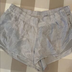 Lululemon Gray Camouflage Athletic Shorts